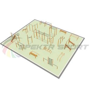Купить Парковая площадка для Воркаут и WRK 5_76mm в Сургуте 