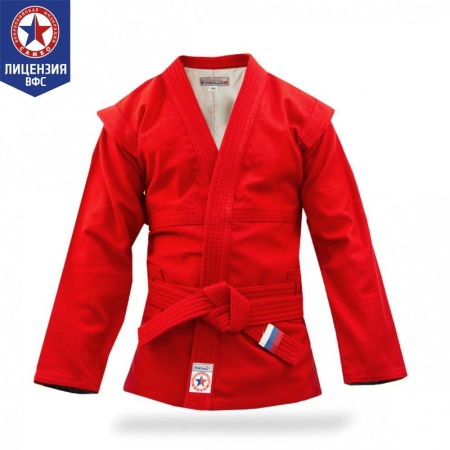 Купить Куртка для самбо "Атака" ВФС (подкладка, пояс)  р 36-48 в Сургуте 