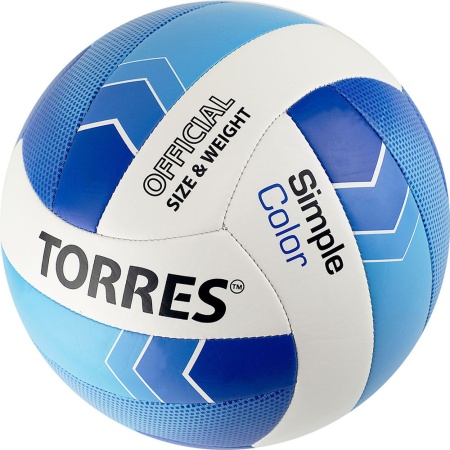 Купить Мяч волейбольный Torres Simple Color любительский р.5 в Сургуте 
